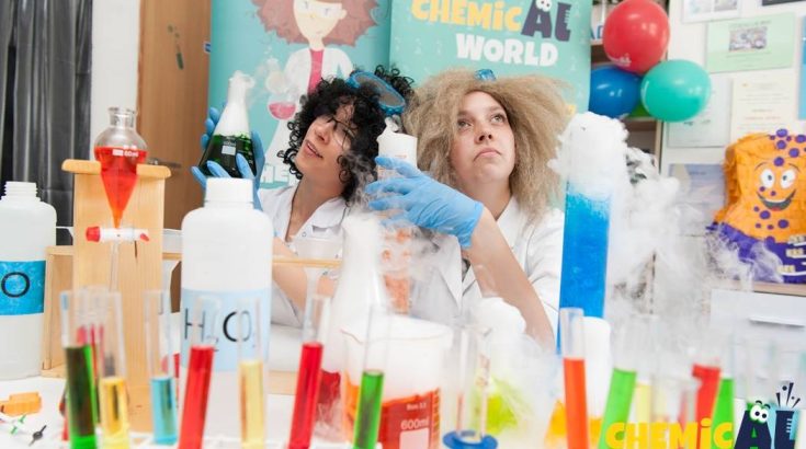Warsztaty chemiczne z ChemicAl World - Tęczowa Probówka